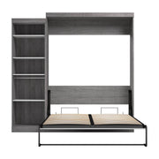 Modubox Murphy Wall Bed Nebula Queen Murphy Wall Bed with Closet Organizer - Available in 3 Colours