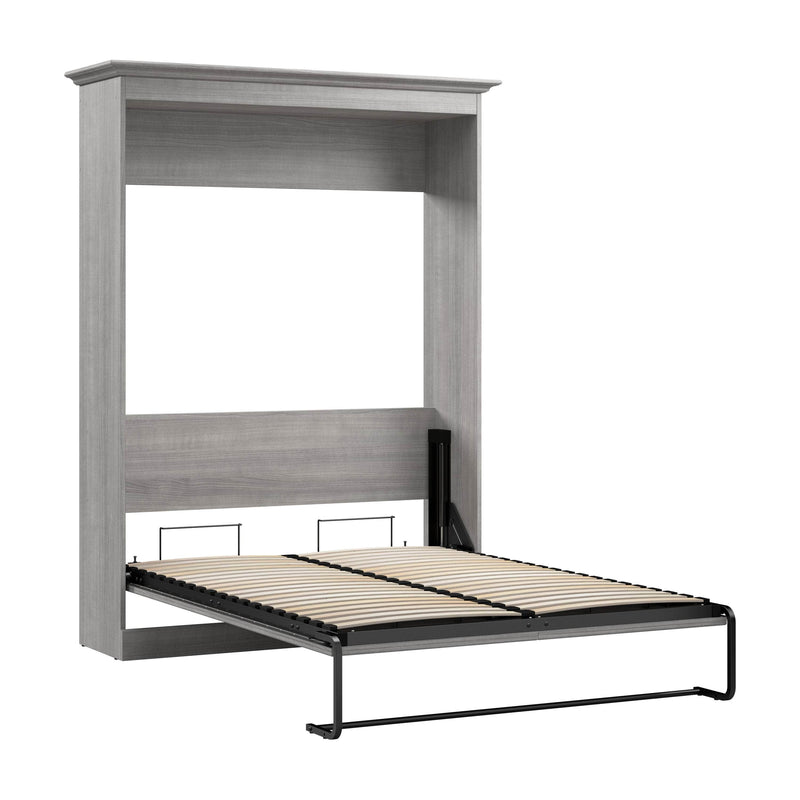 Modubox Murphy Wall Bed Platinum Grey Versatile Full Size Murphy Bed - Available in 3 Colours
