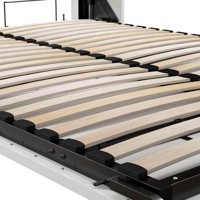 Modubox Murphy Wall Bed Pur 90" Queen Size Murphy Wall Bed with Storage Unit - Available in 3 Colours