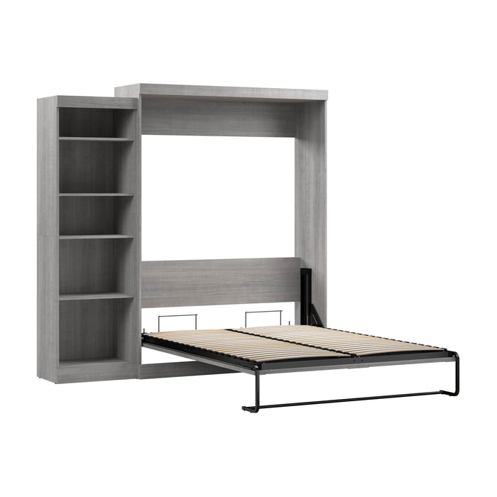 Modubox Murphy Wall Bed Pur 90" Queen Size Murphy Wall Bed with Storage Unit - Available in 7 Colours