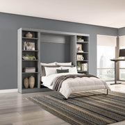 Modubox Murphy Wall Bed Pur Full Murphy Bed with 2 Storage Units (109W) - Available in 7 Colours