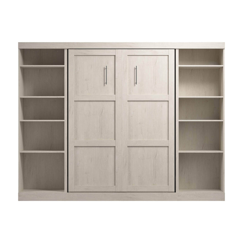 Modubox Murphy Wall Bed Pur Full Murphy Bed with 2 Storage Units (109W) - Available in 7 Colours