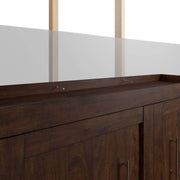 Modubox Murphy Wall Bed Pur Full Murphy Wall Bed and 1 Storage Unit with Drawers (84”) - Available in 3 Colours
