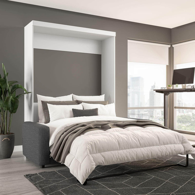 Modubox Murphy Wall Bed Pur Queen Murphy Wall Bed and a Sofa - Available in 2 Colours
