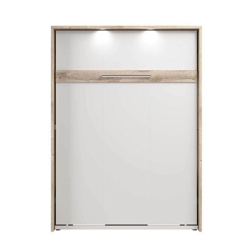 Modubox Murphy Wall Bed Rustic Brown & White Cielo Full Murphy Wall Bed - Available in 2 Colours