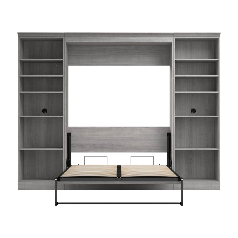 Modubox Murphy Wall Bed Versatile Full Murphy Wall Bed and 2 Storage Units - Available in 3 Colours