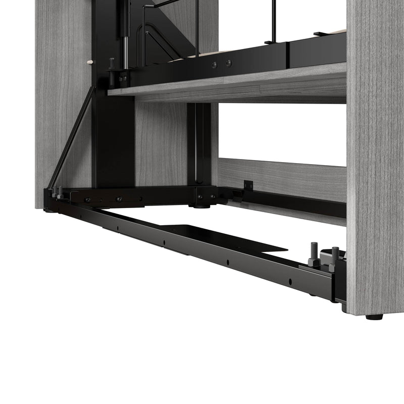 Modubox Murphy Wall Bed Versatile Queen Murphy Wall Bed and Closet Organizer with Drawers - Available in 2 Colours