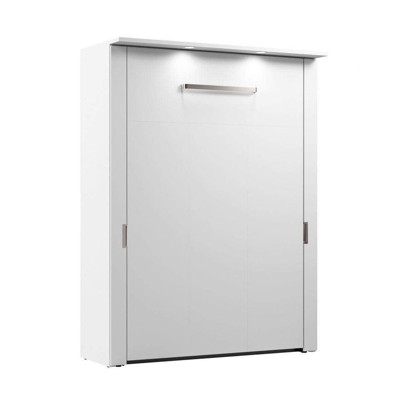 Modubox Murphy Wall Bed White Lumina Full Murphy Wall Bed (61") - Available in 2 Colours