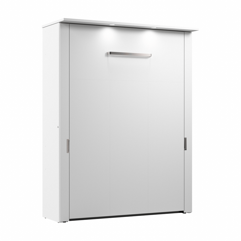 Modubox Murphy Wall Bed White Lumina Queen Murphy Wall Bed (68") - Available in 2 Colours