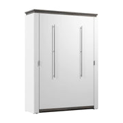 Modubox Murphy Wall Bed White & Walnut Grey Orion Full Murphy Wall Bed (61") - Available in 2 Colours