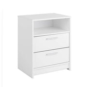 Modubox Nightstand Studio Essentials 2-drawer Nightstand in White