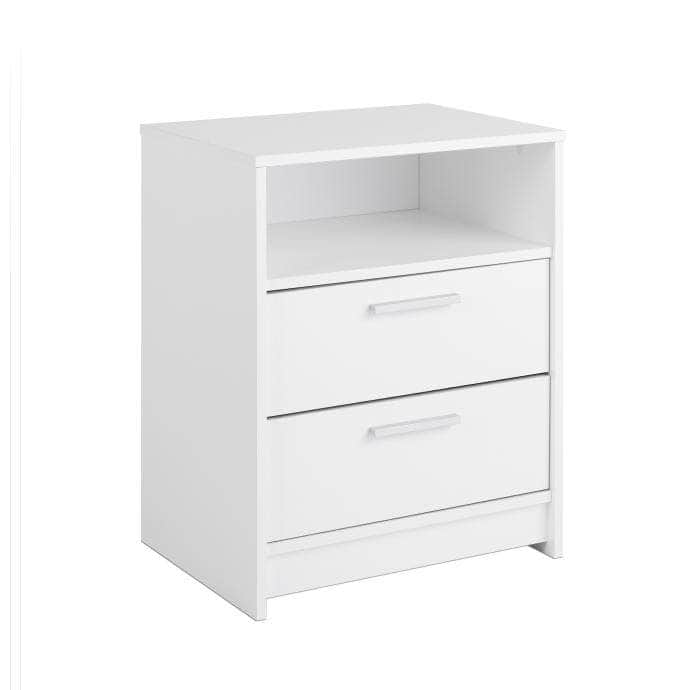 Modubox Nightstand Studio Essentials 2-drawer Nightstand in White
