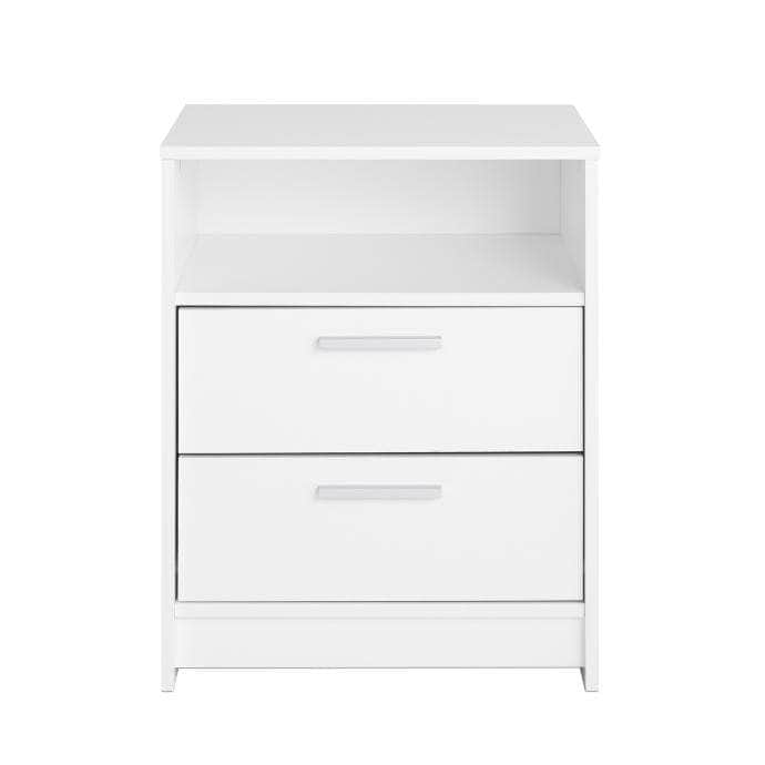 Modubox Nightstand Studio Essentials 2-drawer Nightstand in White
