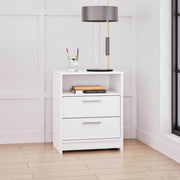 Modubox Nightstand Studio Essentials 2-drawer Nightstand in White