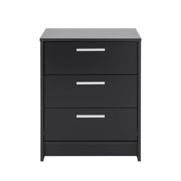 Modubox Nightstand Studio Essentials 3-drawer Nightstand in Black