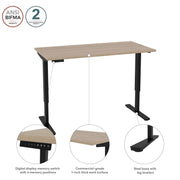 Modubox Standing Desk Universel Height Adjusting 30" x 60"  Standing Desk - Available in 6 Colours