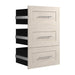 Modubox Storage Drawers Linen White Oak Pur 3 Drawer Set for Pur 25W Storage Unit - Available in 7 Colours