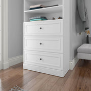 Modubox Storage Drawers Versatile 3 Drawer Set For Versatile 36W Closet Organizer - Available in 2 Colours