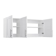 Modubox Wall Cabinet Elite 54" 3-Door Wall Cabinet - Available in 5 Colours