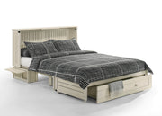 Night and Day Murphy Cabinet Bed Daisy Murphy Cabinet Bed with Queen Gel Memory Foam Mattress - Available in 3 Colours