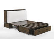 Night and Day Murphy Cabinet Bed Ranchero Murphy Cabinet Bed with Gel Memory Foam Mattress - Available in 2 Colours