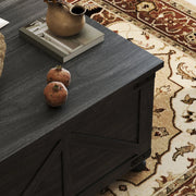 Pending - Aosom Homcom 32" Farmhouse Coffee Table with Lift Top - Available in 3 Colours