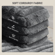 Pending - Aosom Homcom 60" Chaise Lounge Chair with Cup Holders in Grey