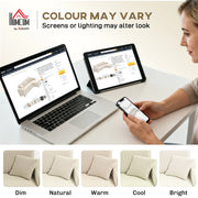 Pending - Aosom Homcom Corduroy L-Shaped Sectional Sofa with Reversible Chaise with Pocket Spring - Available in 2 Colours