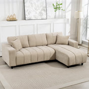 Pending - Aosom Homcom L-Shaped Sectional Sofa with Reversible Chaise - Available in 2 Colours