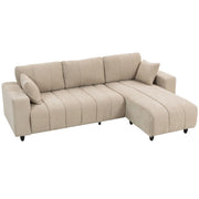 Pending - Aosom Homcom L-Shaped Sectional Sofa with Reversible Chaise - Available in 2 Colours