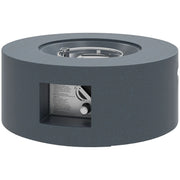 Pending - Aosom Outsunny 30" Round Propane Fire Pit Table 50 in 000 Btu Outdoor Gas Fire Table with Waterproof Cover in Decorative Glass Rocks in Tank Holder in Grey