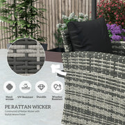 Pending - Aosom Outsunny 6 Pieces Wicker Rattan Patio Furniture Set - Available in 4 Colours