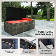 Pending - Aosom Outsunny 6 Pieces Wicker Rattan Patio Furniture Set - Available in 4 Colours