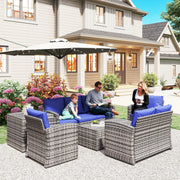 Pending - Aosom Outsunny 6 Pieces Wicker Rattan Patio Furniture Set - Available in 4 Colours