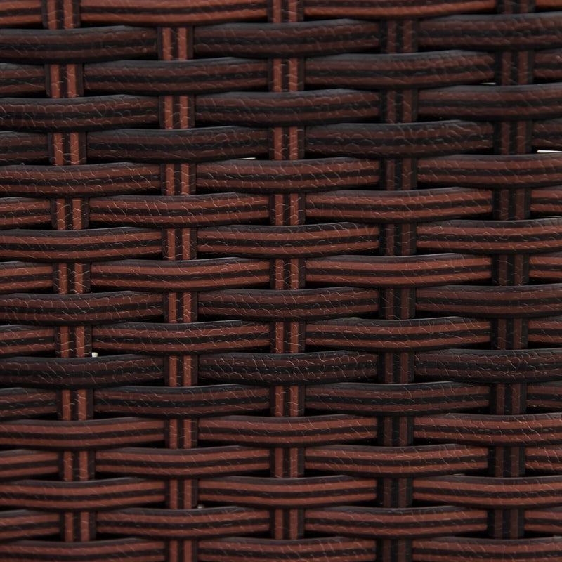 Pending - Aosom Outsunny Convertible Wicker Loveseat Grey Patio Chaise Lounge - Available in 3 Colours