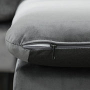 Pending - Aosom Sectional Sofa Homcom Convertible Sectional Sofa Couch in Modern L-Shaped Couch in 3 Seater Sofa with Reversible Ottoman For Living Room in Apartment in Small Space in Grey