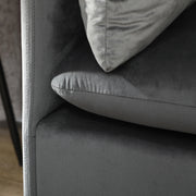 Pending - Aosom Sectional Sofa Homcom Convertible Sectional Sofa Couch in Modern L-Shaped Couch in 3 Seater Sofa with Reversible Ottoman For Living Room in Apartment in Small Space in Grey