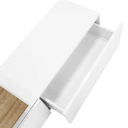 Pending - Aosom TV Stand Modern TV Stand with Glass Shelves and LED Lighting - Available in 3 Colours