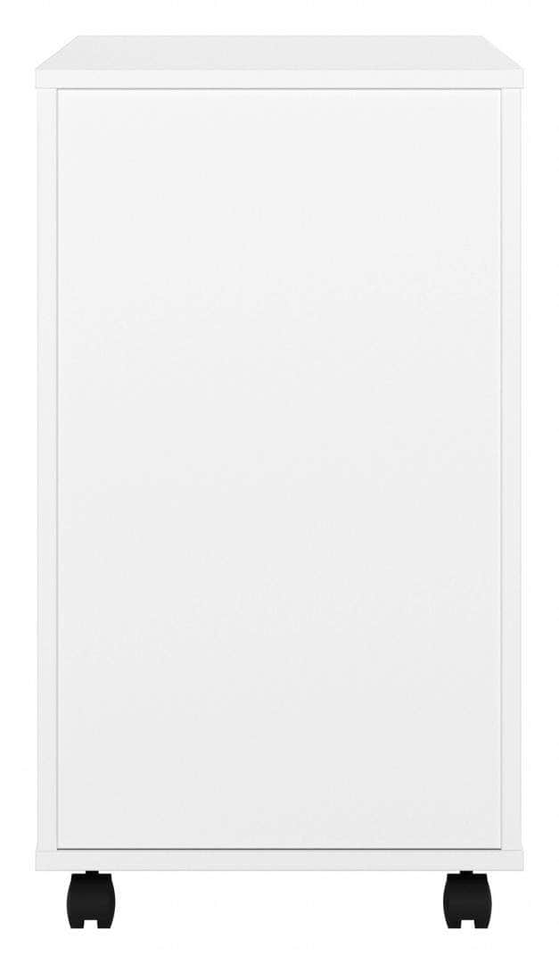 Pending - Bestar File Cabinet Zaniah 3 Drawer Mobile File Cabinet - Available in 3 Colours