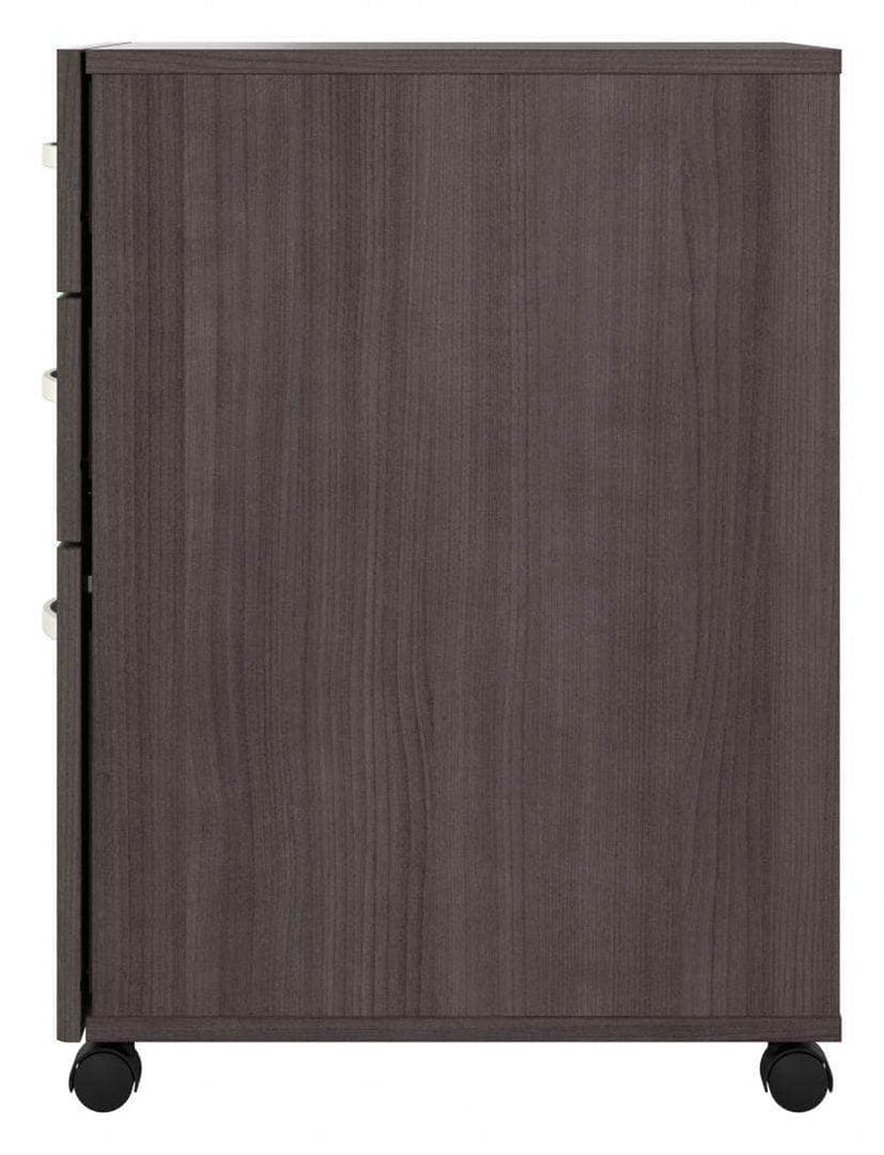 Pending - Bestar File Cabinet Zaniah 3 Drawer Mobile File Cabinet - Available in 3 Colours