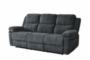 Pending - Brassex Inc. 3-Piece Power Recliner Set in Charcoal