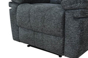 Pending - Brassex Inc. 3-Piece Power Recliner Set in Charcoal