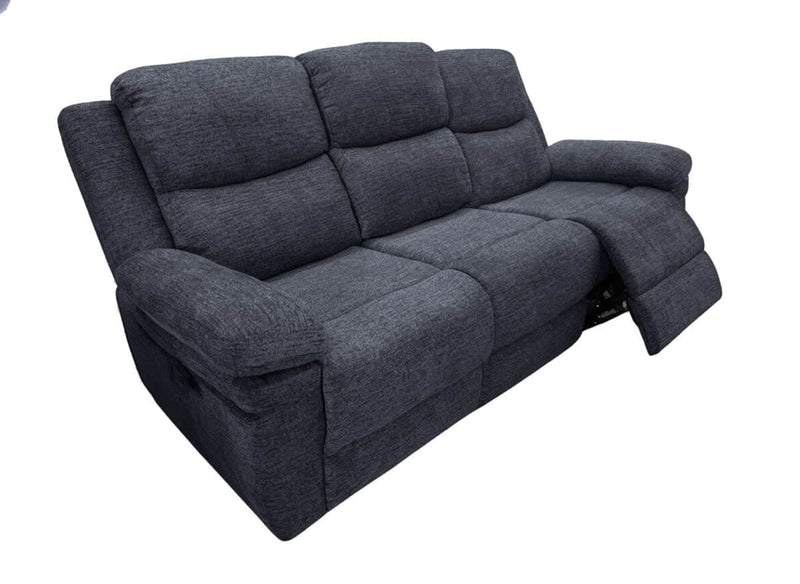 Pending - Brassex Inc. 3-Piece Power Recliner Set in Charcoal
