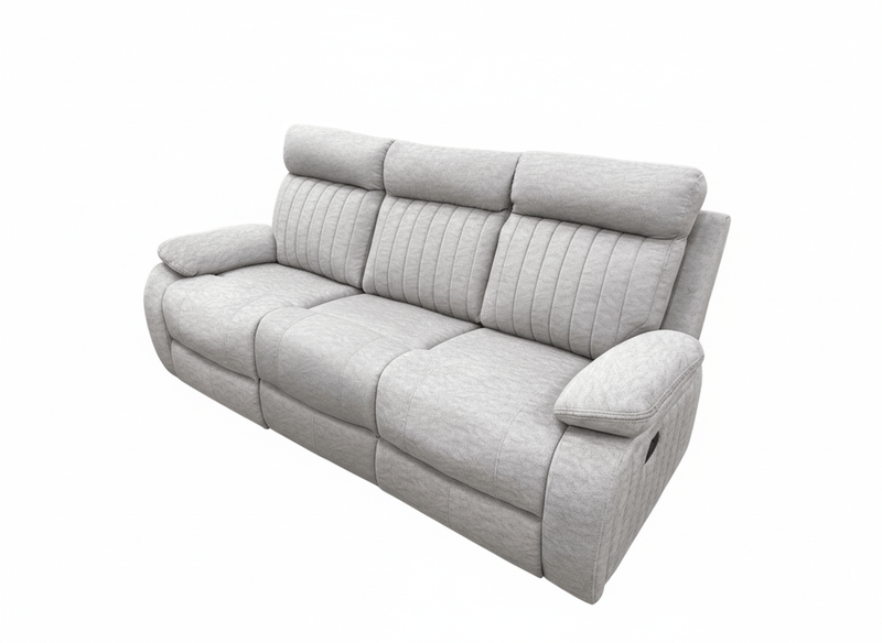 Pending - Brassex Inc. 3-Piece Recliner Set in Stone