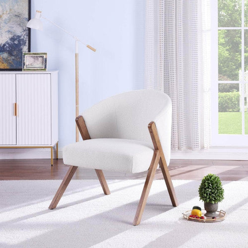 Pending - Brassex Inc. Accent Chair Maryk Accent Chair in Cream