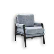 Pending - Brassex Inc. Arm Chair Blue Carlo Arm Chair - Available in 3 Colours