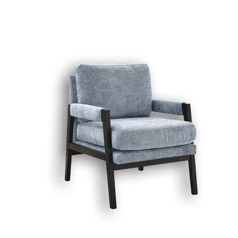 Pending - Brassex Inc. Arm Chair Blue Carlo Arm Chair - Available in 3 Colours