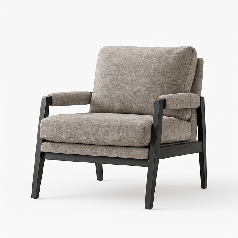 Pending - Brassex Inc. Arm Chair Grey Carlo Arm Chair - Available in 3 Colours
