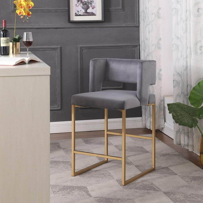 Pending - Brassex Inc. Bar Stool Anthony Bar Stool, Set of 2 - Available in 2 Colours