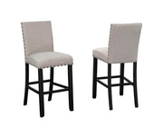 Pending - Brassex Inc. Beige Avery 29'' Bar Stool, Set of 2 - Available in 3 Colours